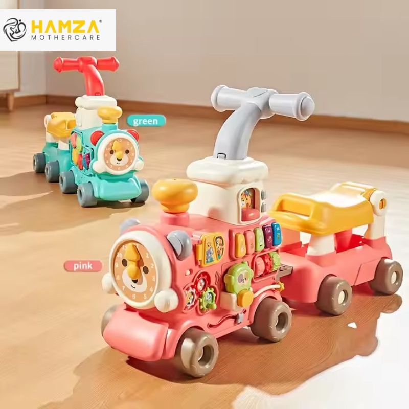 5 in 1 Baby Walker Train