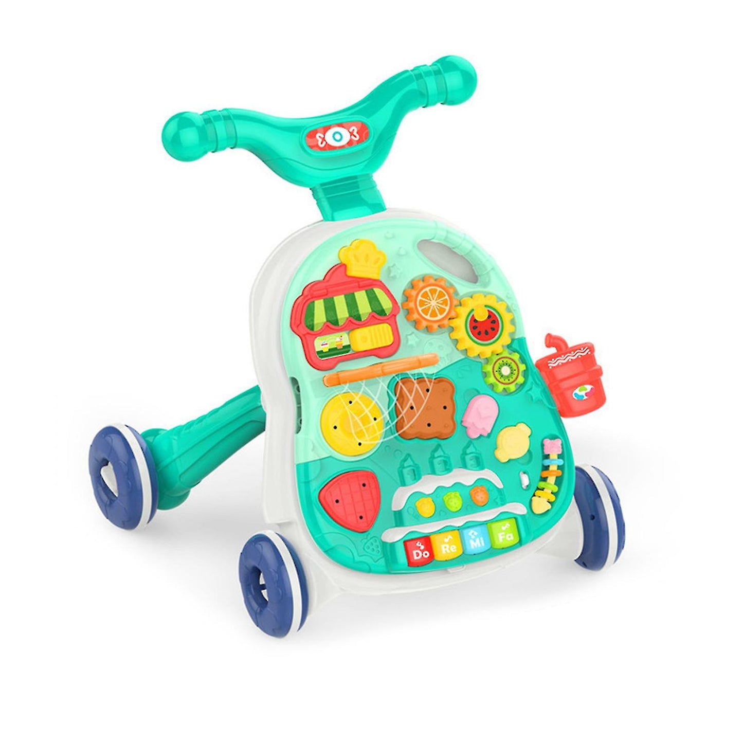 2 IN 1 WALKER & ACTIVITY TABLE