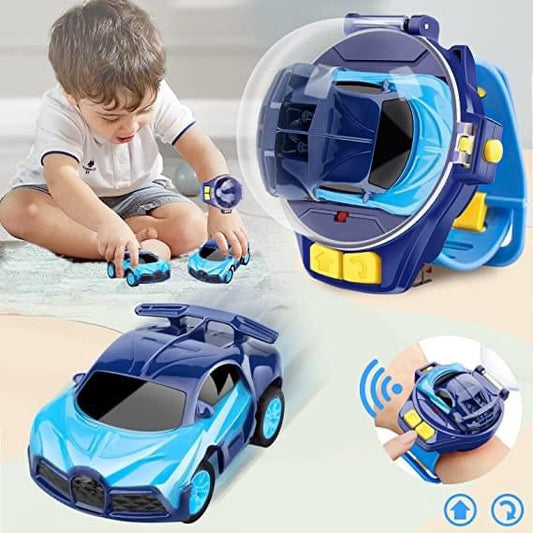 Watch Car Toy Dustproof Mini Remote Control Car Watch USB Charging