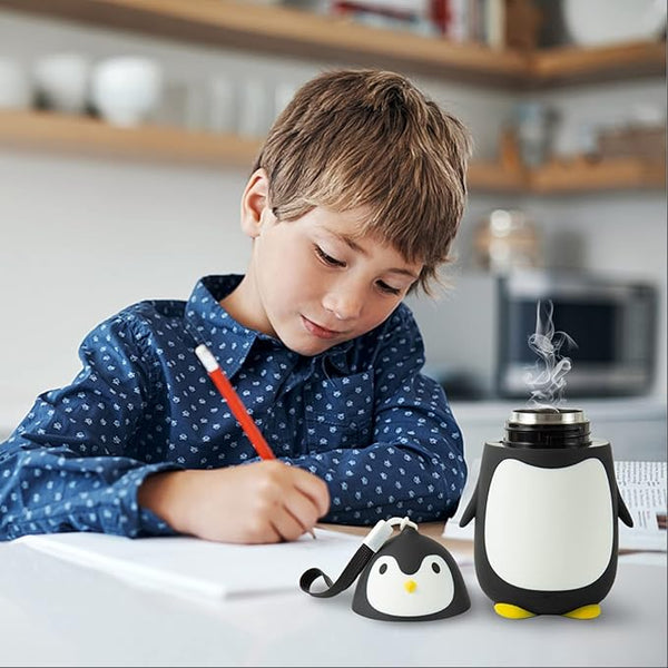 Penguin Water Bottle Stainless Steel Vacuum Thermos