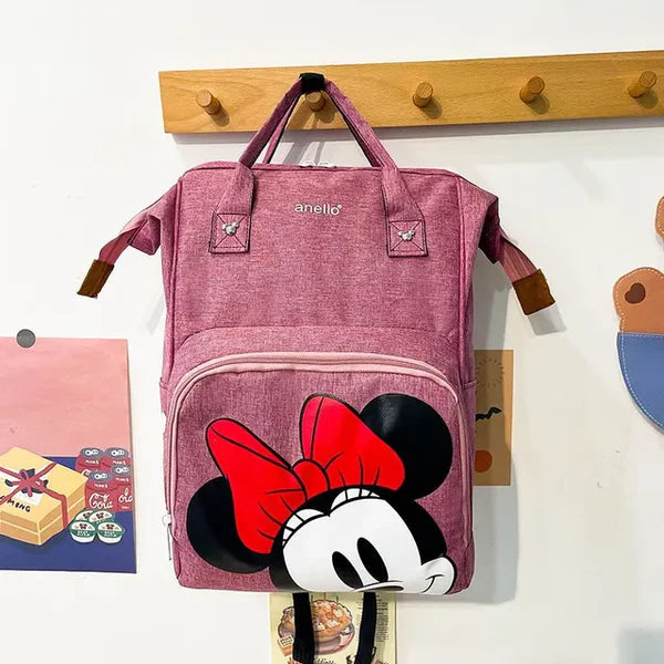 Baby Diaper Bag (Waterproof) Minnie Mouse Purple