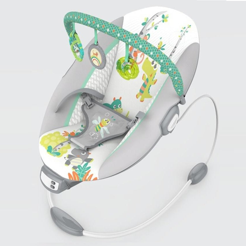 MASTELA COMFORT BABY BOUNCER GREY Hamza Mothercare