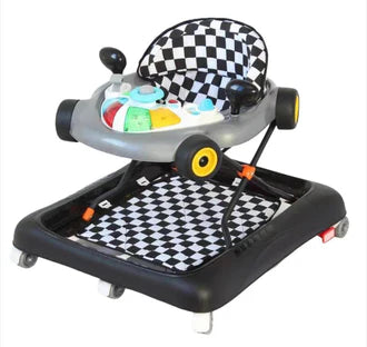 Infantes Baby Walker Grey Car