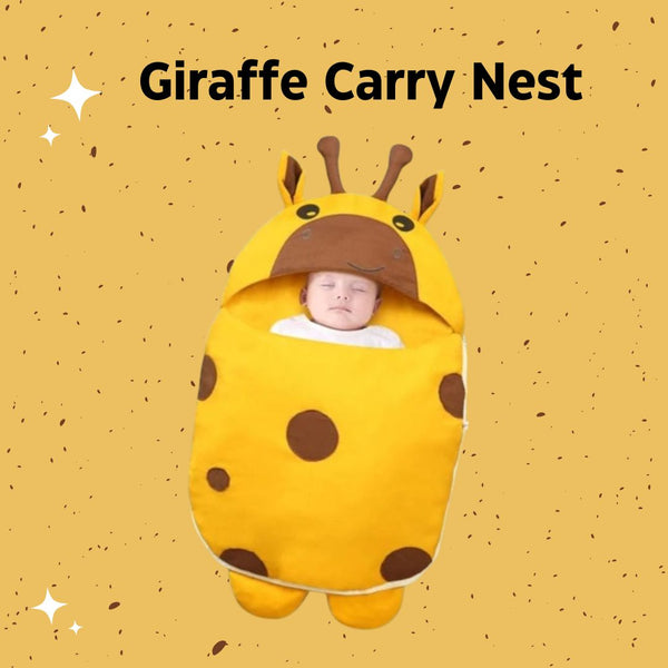 Giraffe Carry Nest With Pillow