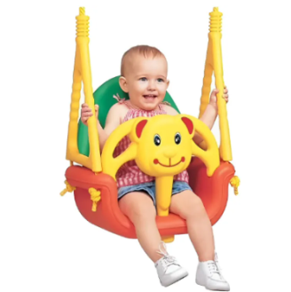 Infant Baby Outdoor 3 in 1 Jumbo Swing Set