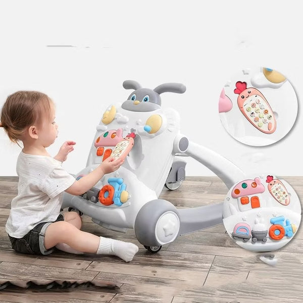 3 in 1 Baby Push Walker Toys High Quality Music Baby Walkers