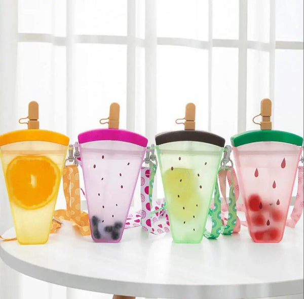 Cute Plastic Fruit Water Bottles