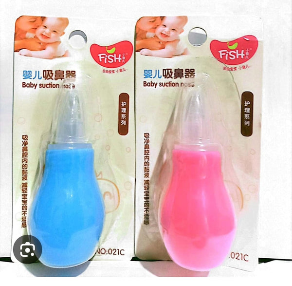 Baby Nasal Aspirator – Soft Tip, Manual Suction Snot Remover for Newborns & Infants | Safe & Hygienic Nose Cleaner