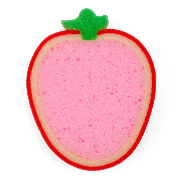 Babyhug Strawberry Sponge Bath Loofah - (Color May Vary)