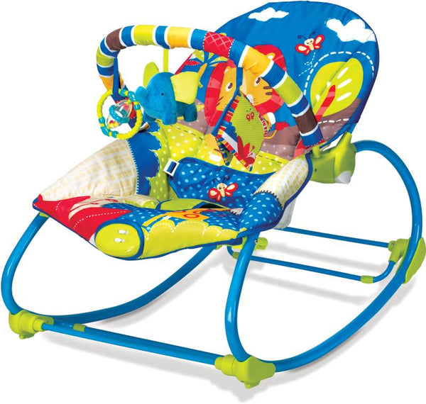 MASTELA BABY ROCKER - BLUE & GREEN