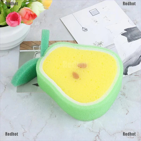 Baby Bath Sponge Fruit Pear